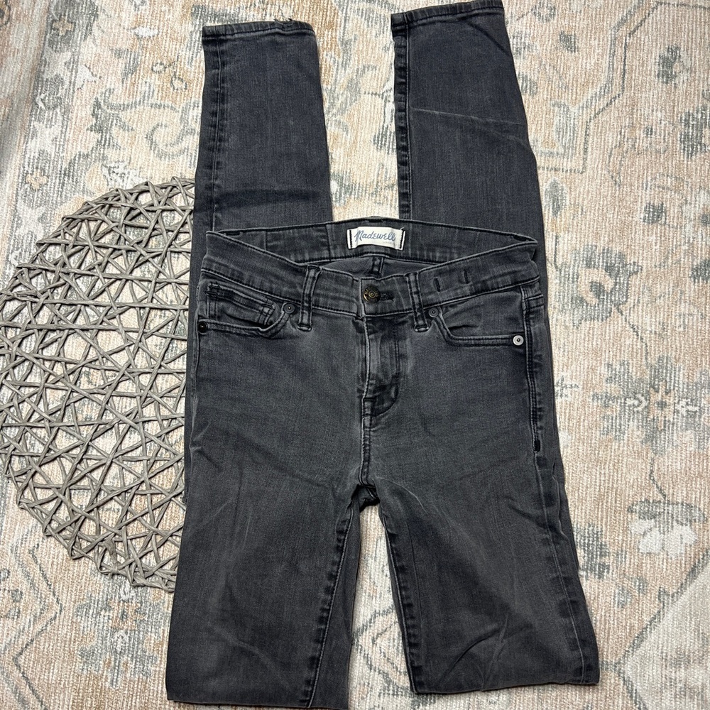 Madewell Women's Charcoal Skinny Jeans